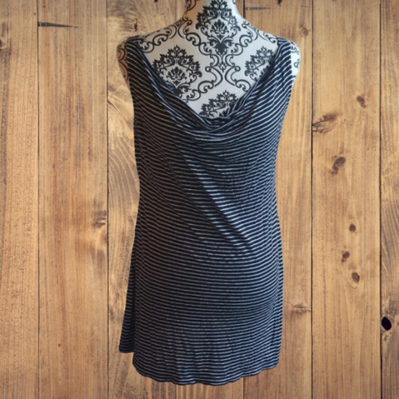 Gap Maternity Tank Top Tunic Striped Navy M - Picture 3 of 9